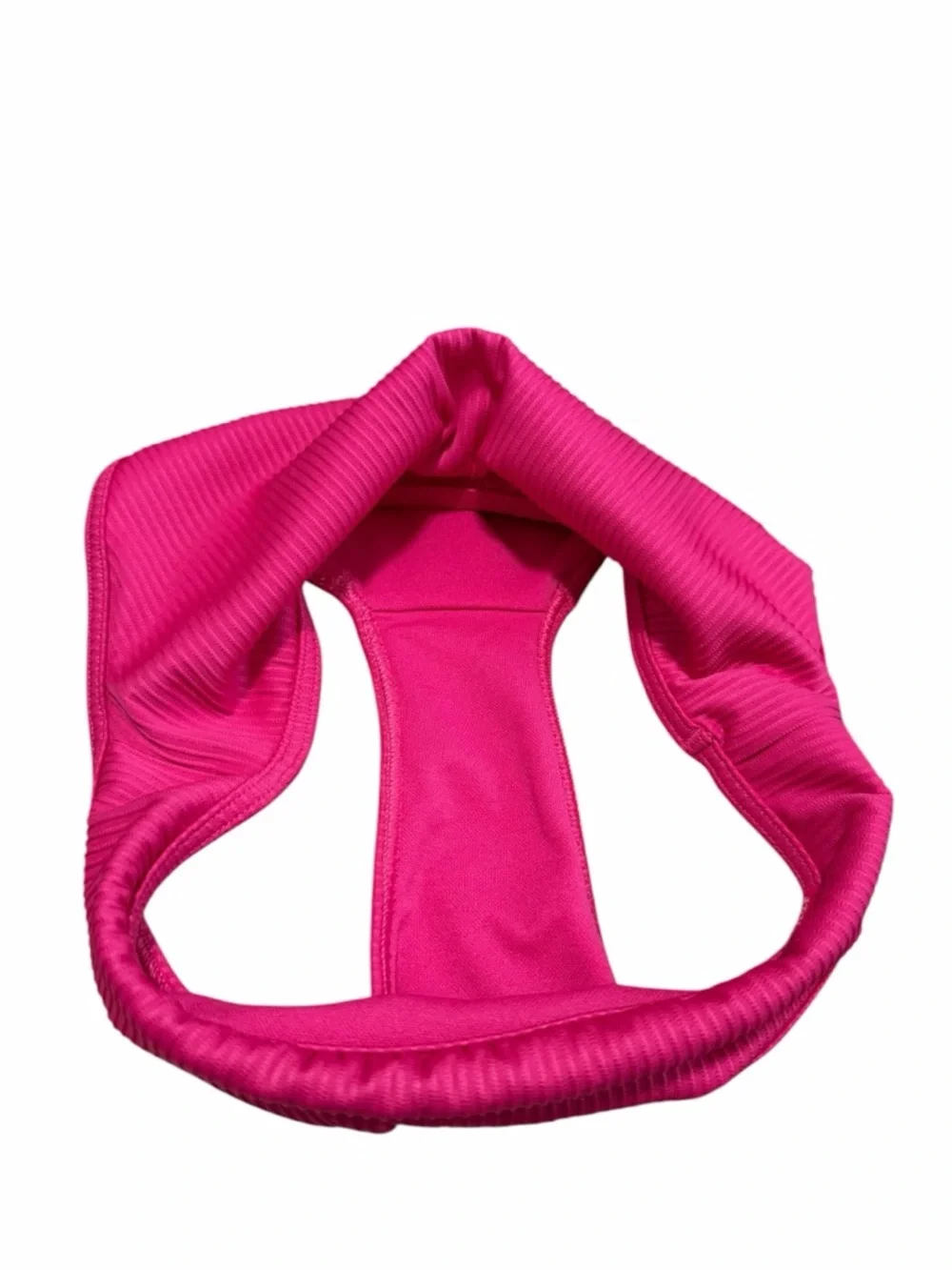 Abercrombie Kids‎ Girls Hot Pink Ribbed Two-Piece Bikini | Size 11/12